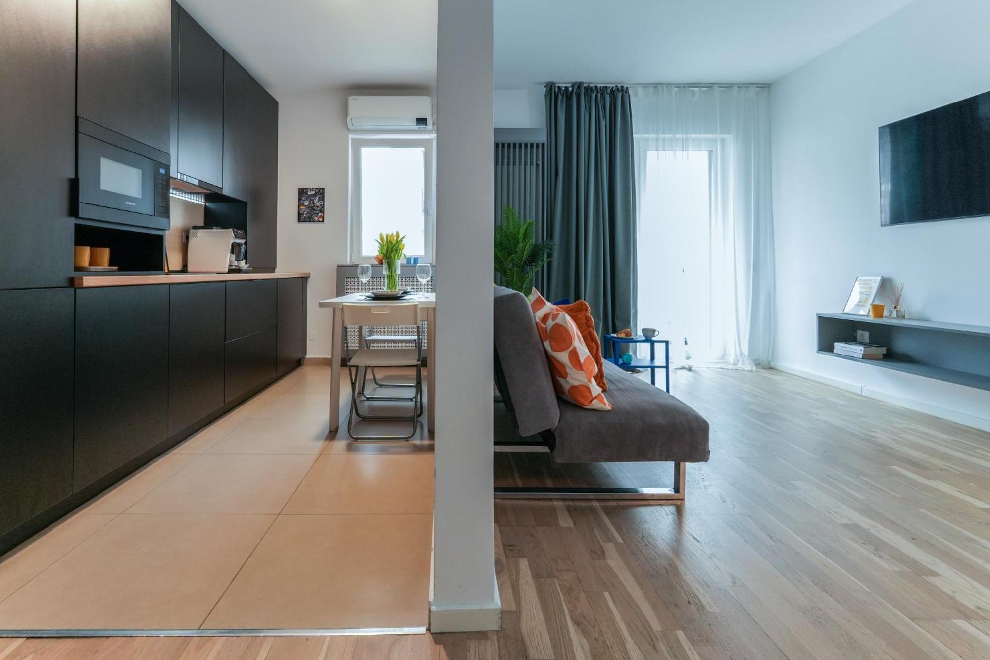 Ana - Cozy & Quiet Apt With Balcony & Garden View 布加勒斯特 外观 照片